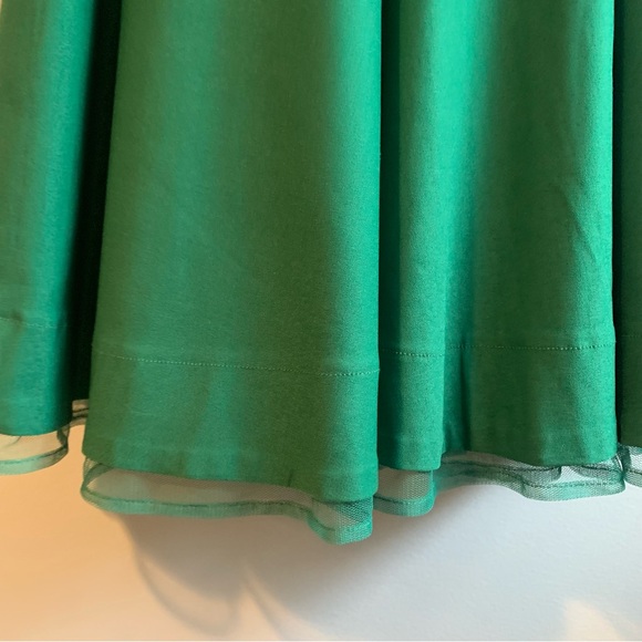 NWT MUXXN 1950's Retro Swing Midi Dress Green Size 8 - Picture 12 of 12